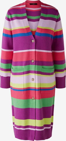 OUI Knitted Coat in Mixed colors: front
