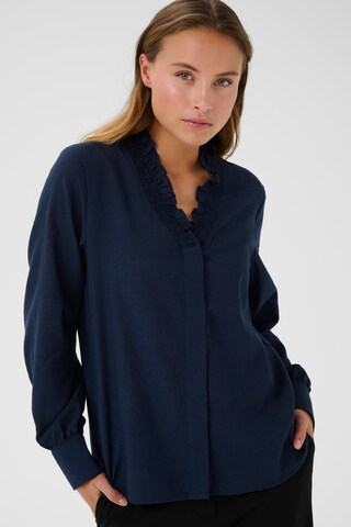 KAREN BY SIMONSEN Blouse 'Nathasja' in Blue