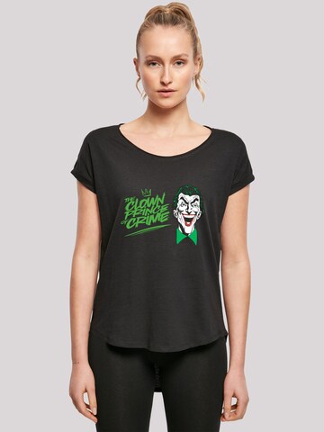 T-shirt 'DC Comics Batman Joker The Clown Prince Of Crime' F4NT4STIC en noir : devant