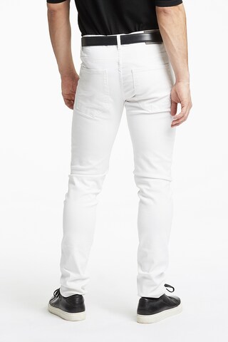 Lindbergh Slimfit Jeans in Weiß