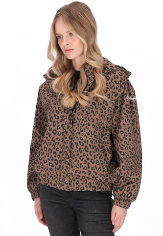 Schmuddelwedda - Chaqueta funcional en beige: frente