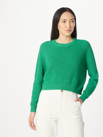 Cotton On Sweater 'EVERYDAY' in Green: front