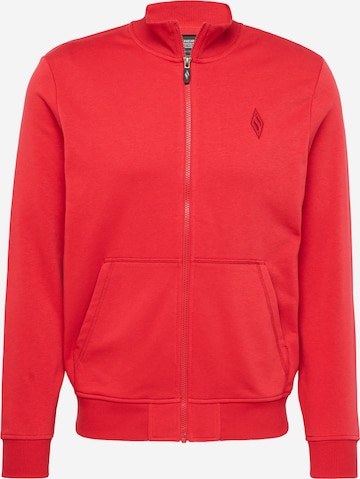 SKECHERS Athletic Zip-Up Hoodie 'GOWALK EVERYWHERE' in Red: front