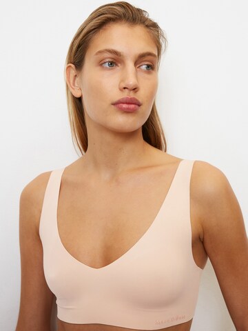 Marc O'Polo Triangel BH ' Foundation ' in Beige: voorkant
