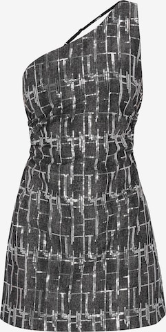 faina - Vestido en negro: frente