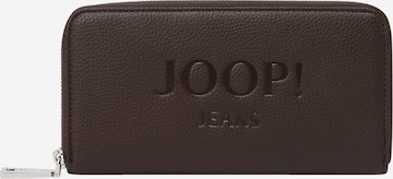 JOOP! Jeans Portemonnee 'Lettera Melete' in Bruin: voorkant