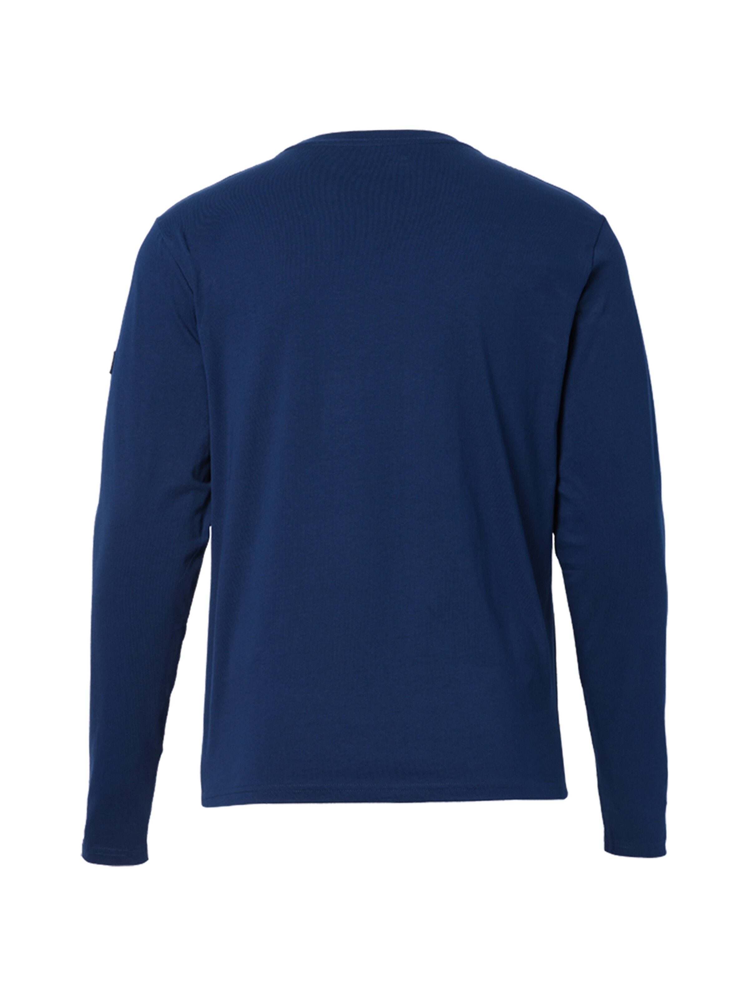 FORSBERG Sweatshirt 'Longsleeve mit Brusttasche' in Blue