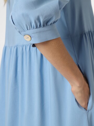 Robe ' Zora ' Marie Lund en bleu