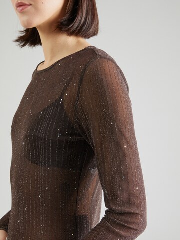 PIECES Shirt 'PCPALME' in Brown
