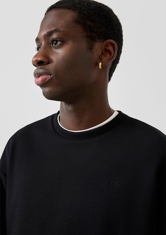 QS Sweatshirt i svart