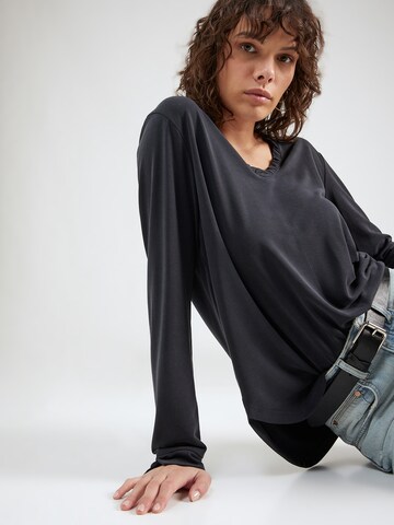 Key Largo Shirt 'LENA' in Zwart