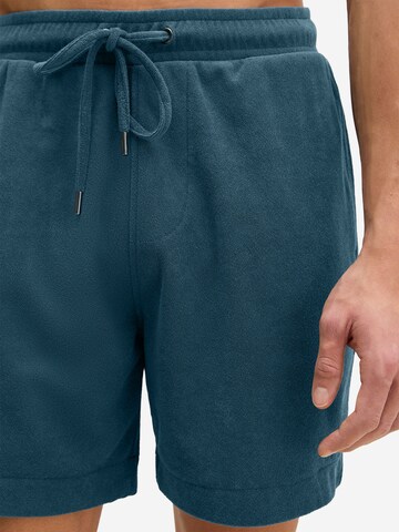 Marc O'Polo Pajama pants ' Terry Towel ' in Blue