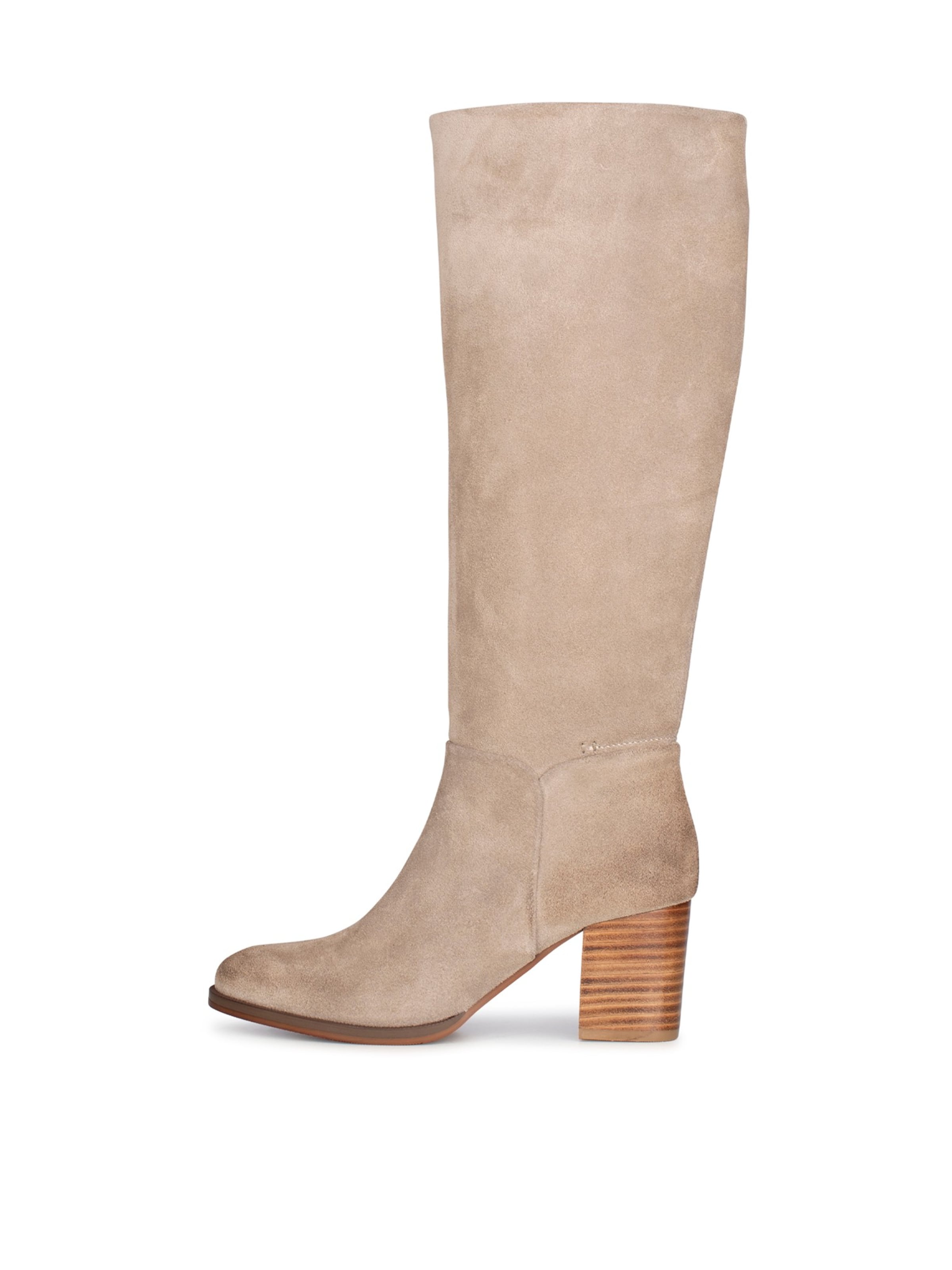PS Poelman Boots 'Fleur' in Beige: front