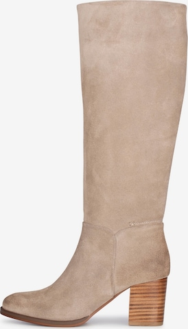 Bottes 'Fleur' PS Poelman en beige : devant