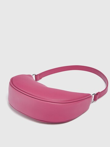 Pull&Bear Schultertasche in Pink