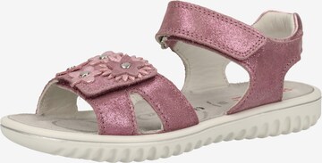 SUPERFIT Sandalen in Lila: voorkant