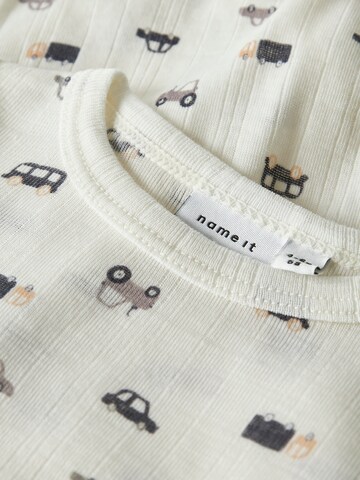 NAME IT - Pijama entero/body 'NBMWANG' en blanco