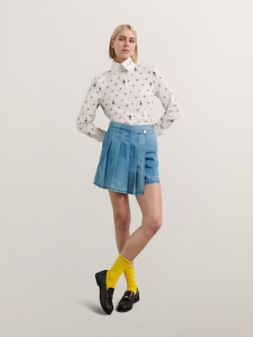 Karl Lagerfeld Bluse 'Disney x Karl Lagerfeld' in Weiß