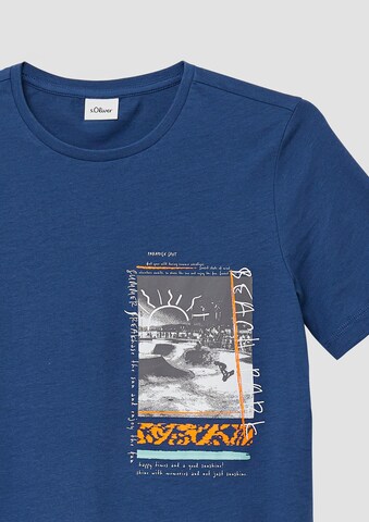 s.Oliver Shirt in Blauw