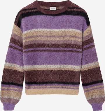 s.Oliver Pullover in Lila: Vorderseite
