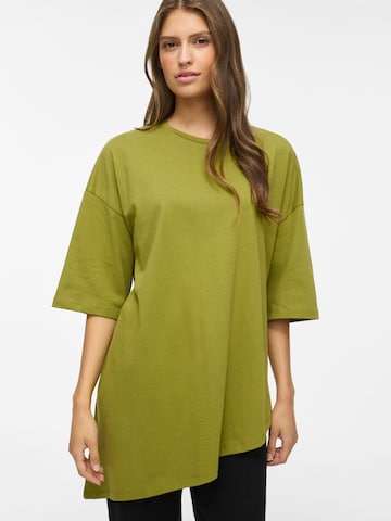 VILA Shirt 'LULIERA' in Groen: voorkant
