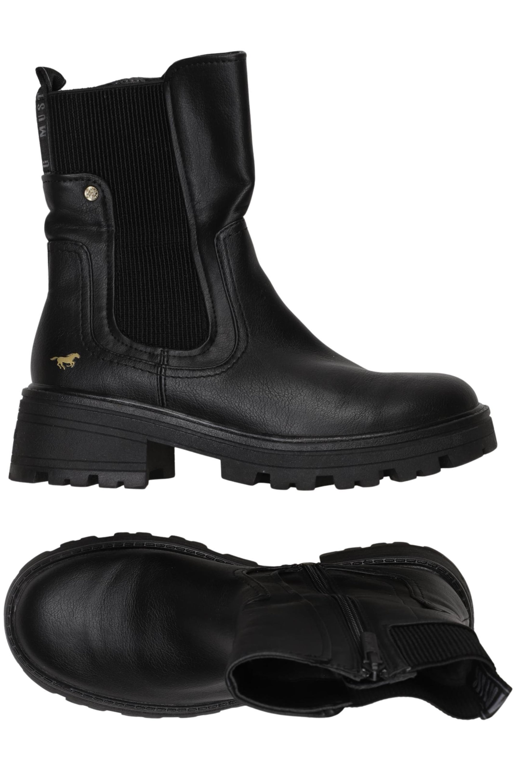 MUSTANG Stiefelette 38 in Schwarz: Vorderseite