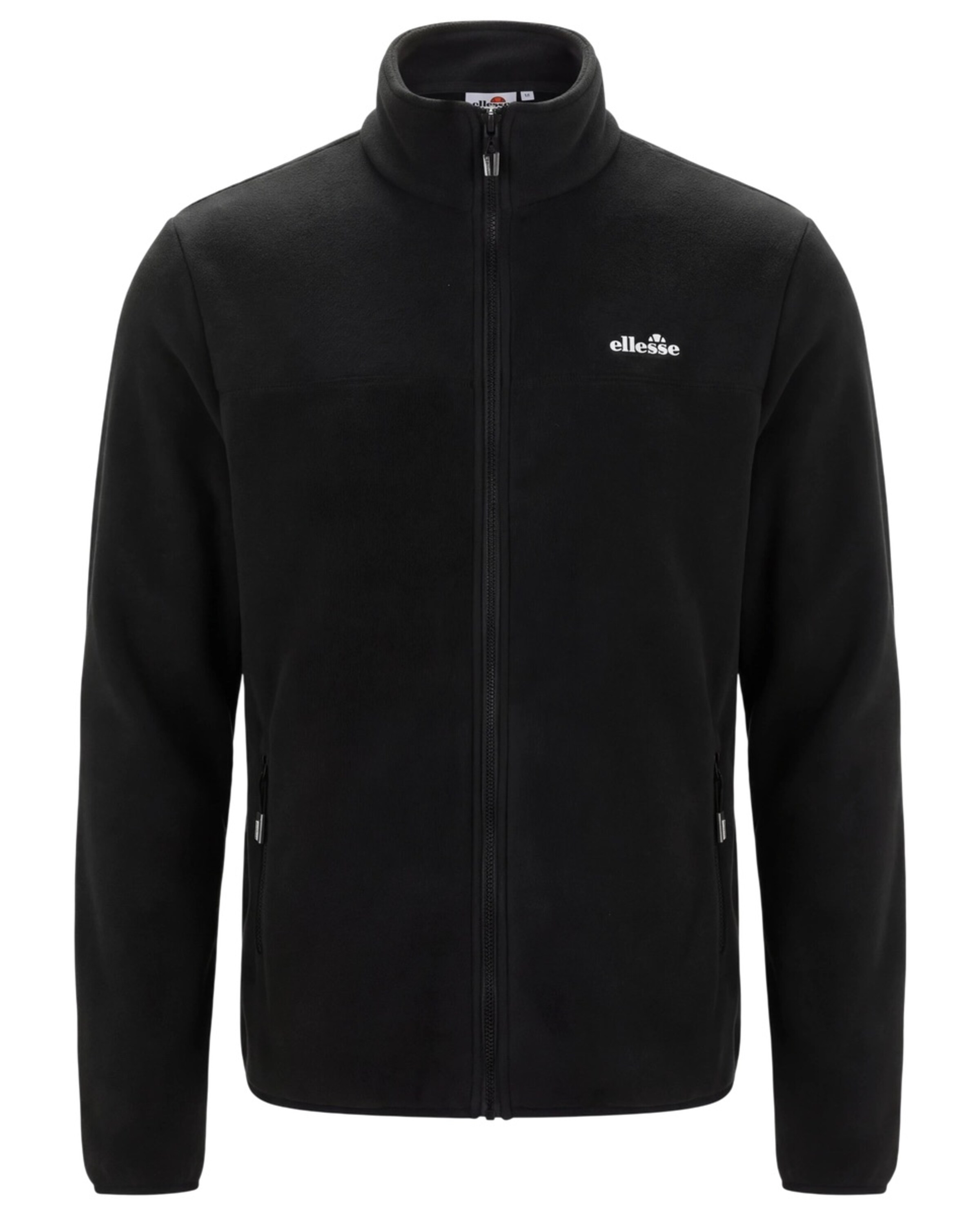 Jachetă  fleece 'Monterras' de la ELLESSE pe negru: față
