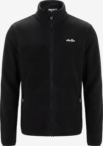 ELLESSE Fleecetakki 'Monterras' värissä musta: etupuoli