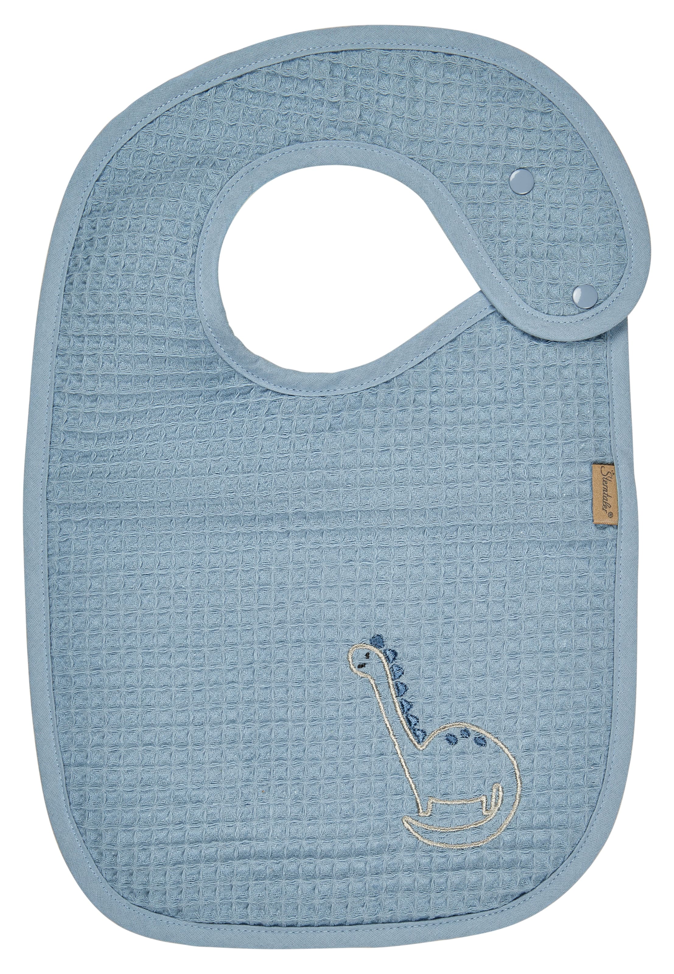 STERNTALER Latz 'DINO Rexi' in Blau: Vorderseite