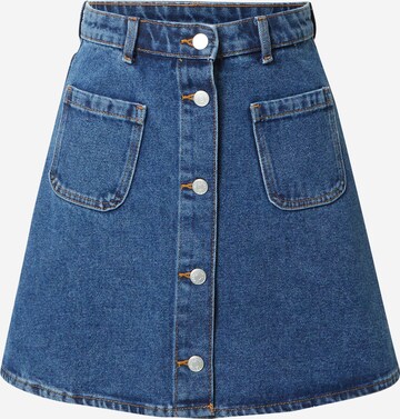 Monki Skirt in Blue: front