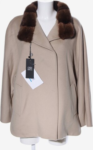 CINZIA ROCCA Jacket & Coat in XL in Beige: front