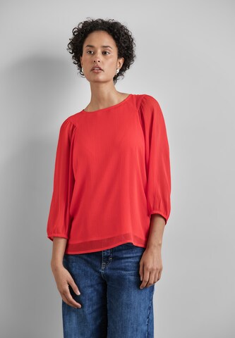 STREET ONE Bluse in Rot: Vorderseite