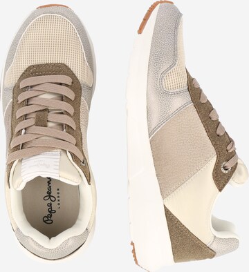 Pepe Jeans Sneakers laag 'Saffron' in Beige