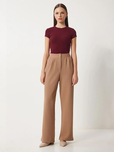 Happiness İstanbul Pantalon 'Hose' en 36 en blanc naturel, Vue avec produit