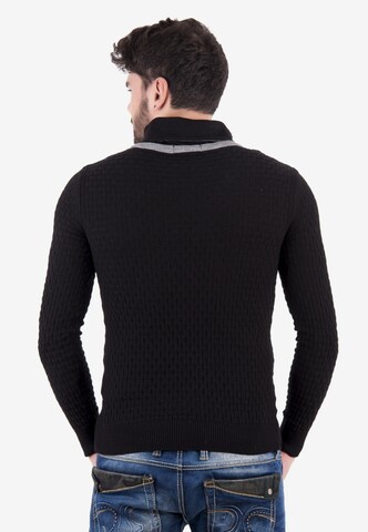 Redbridge Strickpullover 'Temecula' in Schwarz