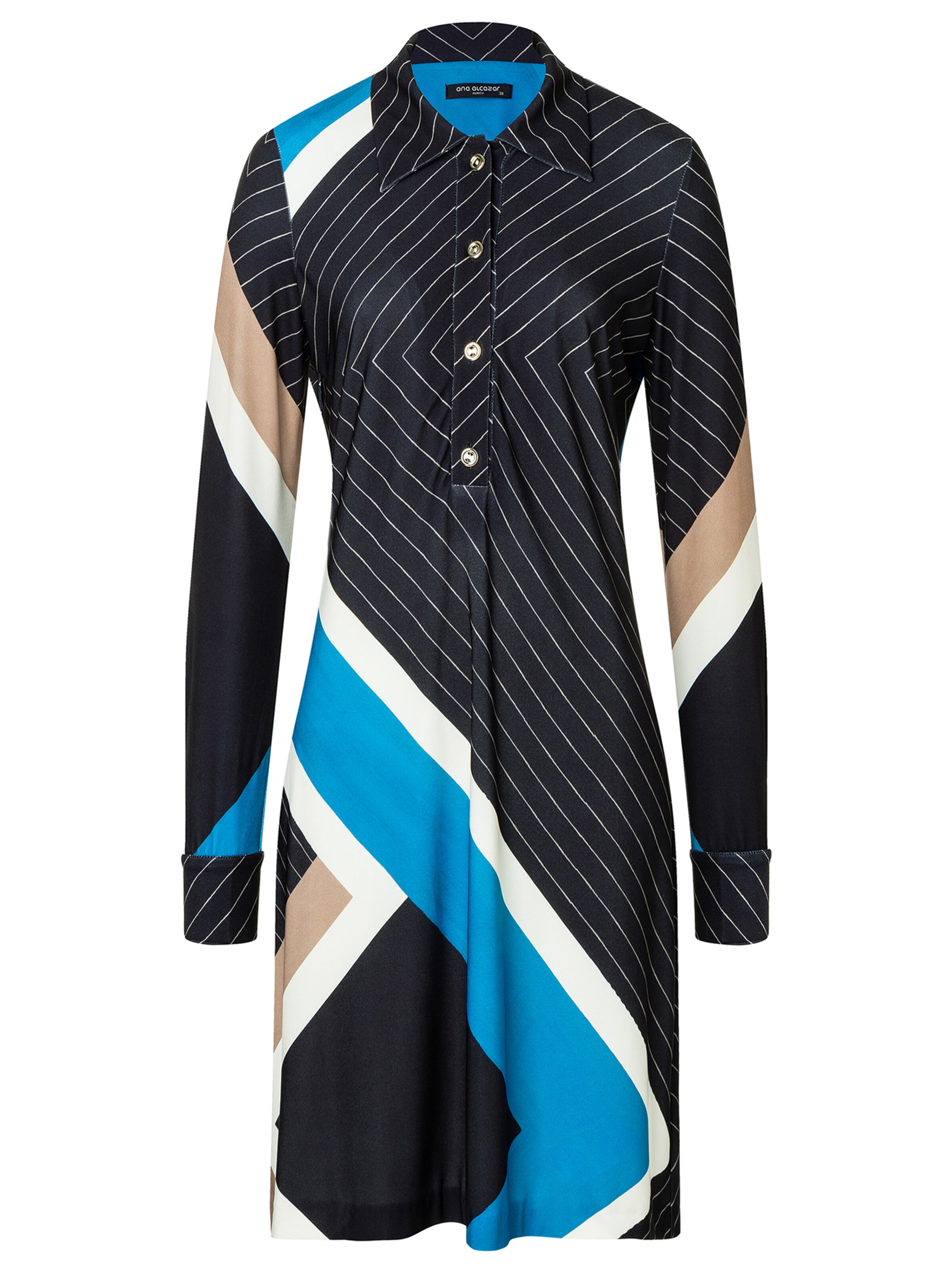 Ana Alcazar Blusenkleid 'Sufea' in mischfarben, Produktansicht