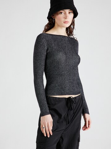 Monki Sweater in Black: front