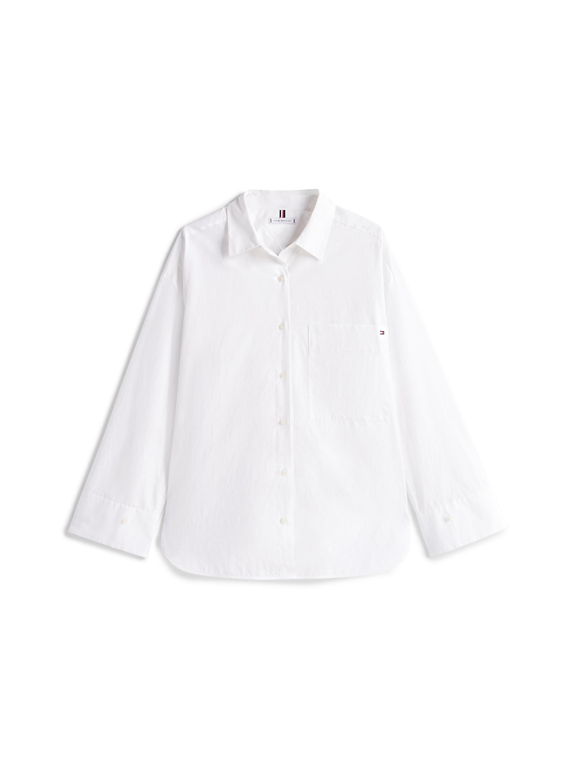 TOMMY HILFIGER Блуза 'ESS' в бяло, Преглед на продукта