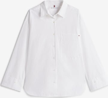 Chemisier 'ESS' TOMMY HILFIGER en blanc : devant