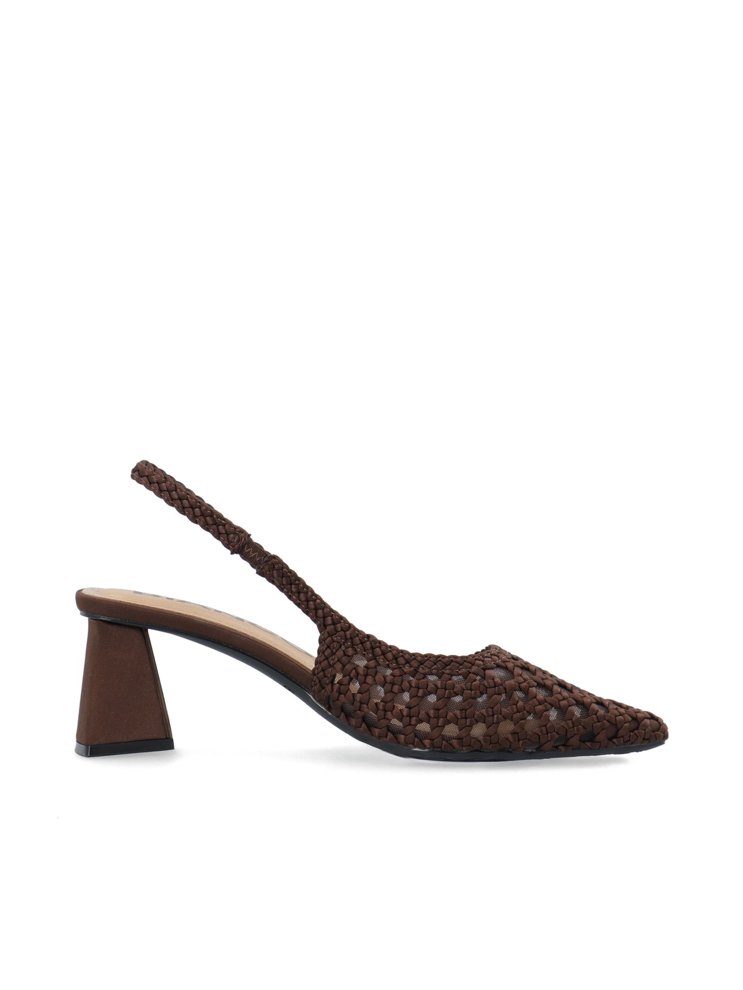 Bianco Slingback pumps 'MARALYN' in Brown