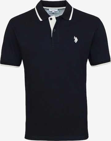 U.S. POLO ASSN. Poloshirt 'Fashion' in Schwarz: predná strana