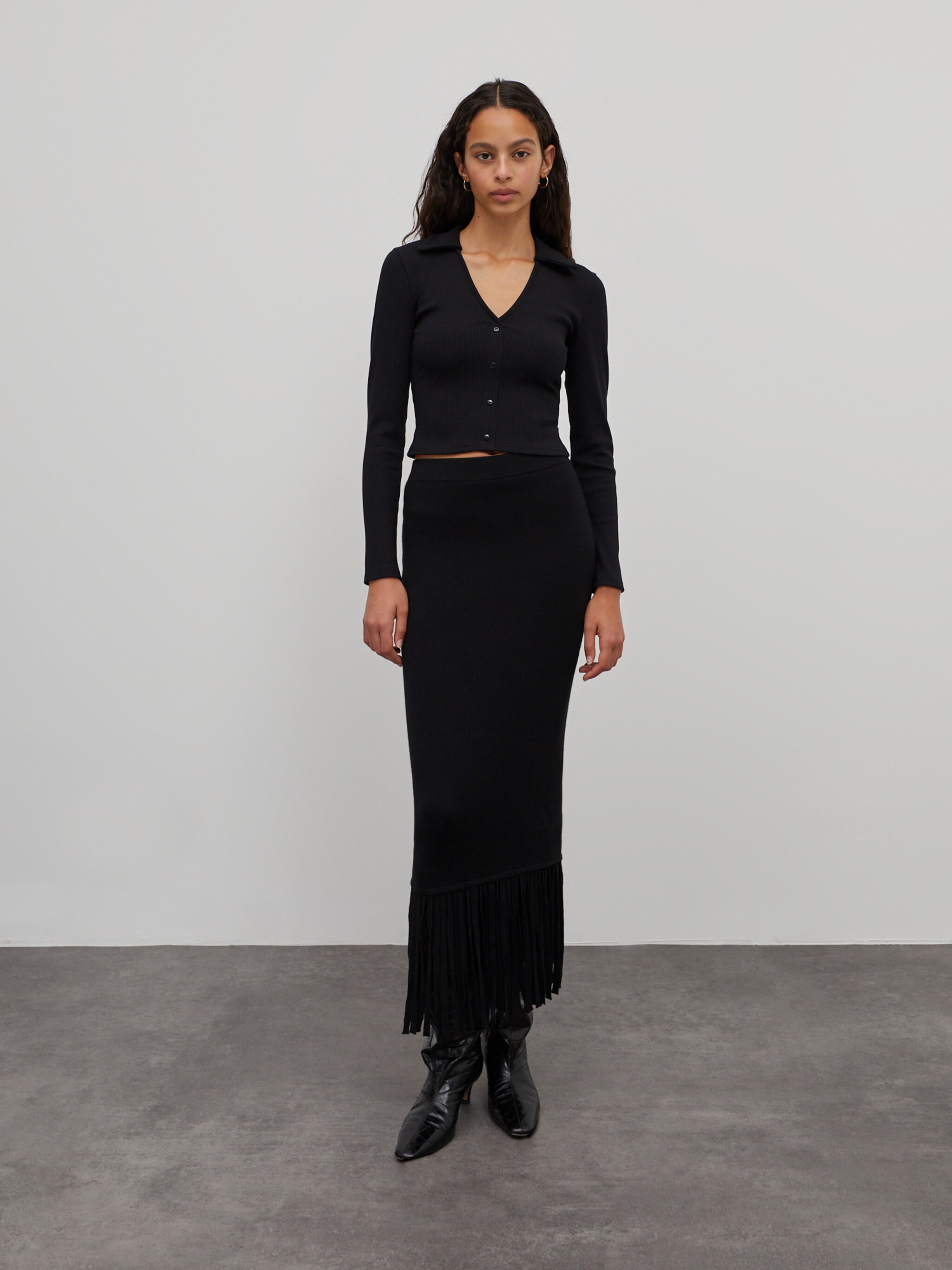 EDITED Producten Shirt 'Julieta' Zwart