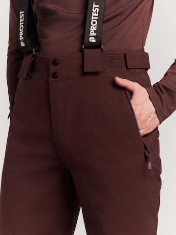 Regular Pantalon de sport 'PRTChester' PROTEST en rouge