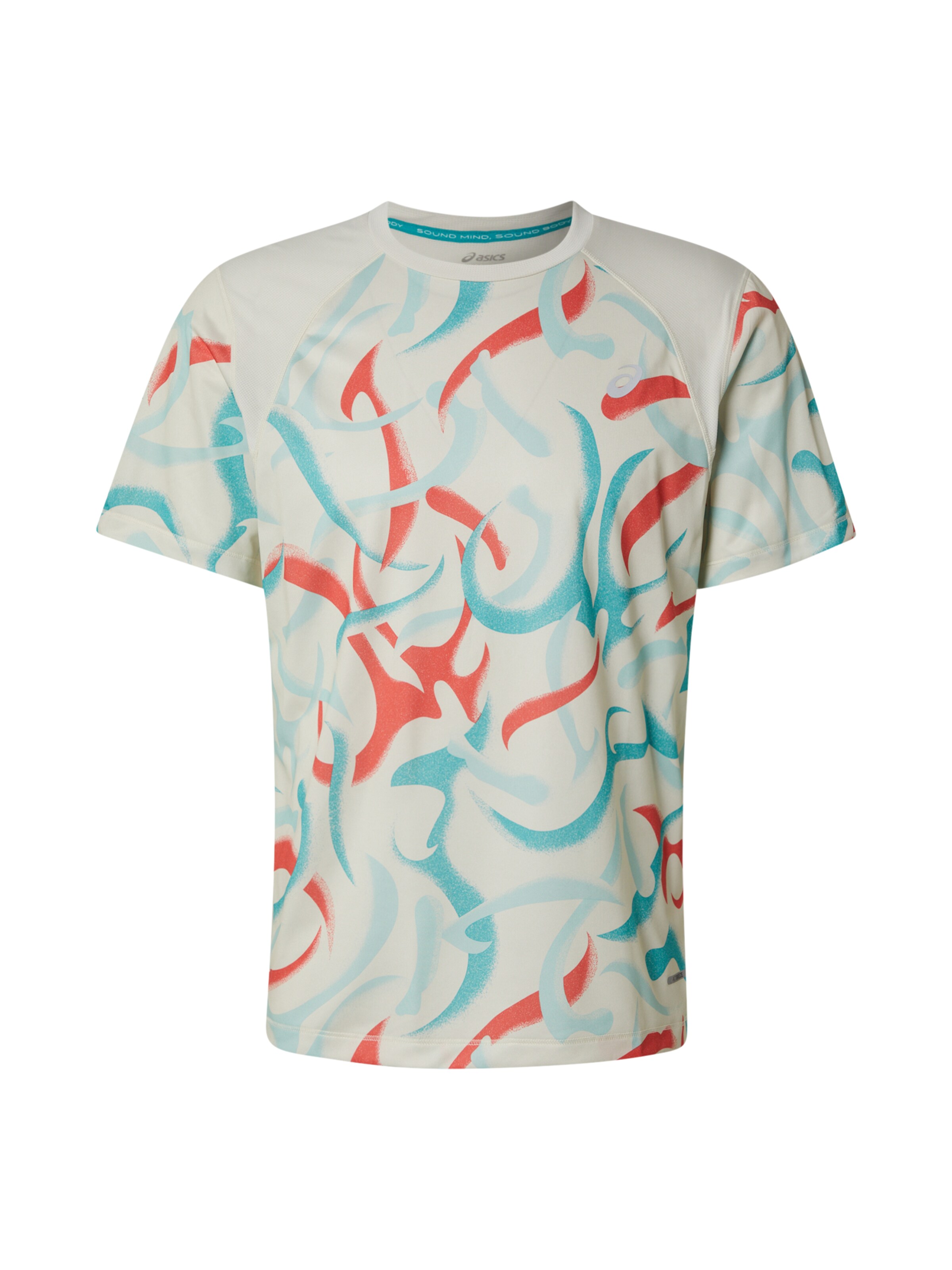 ASICS Функционална тениска 'Road' в бежово: отпред