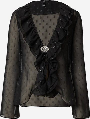 River Island Blouse in Black: front