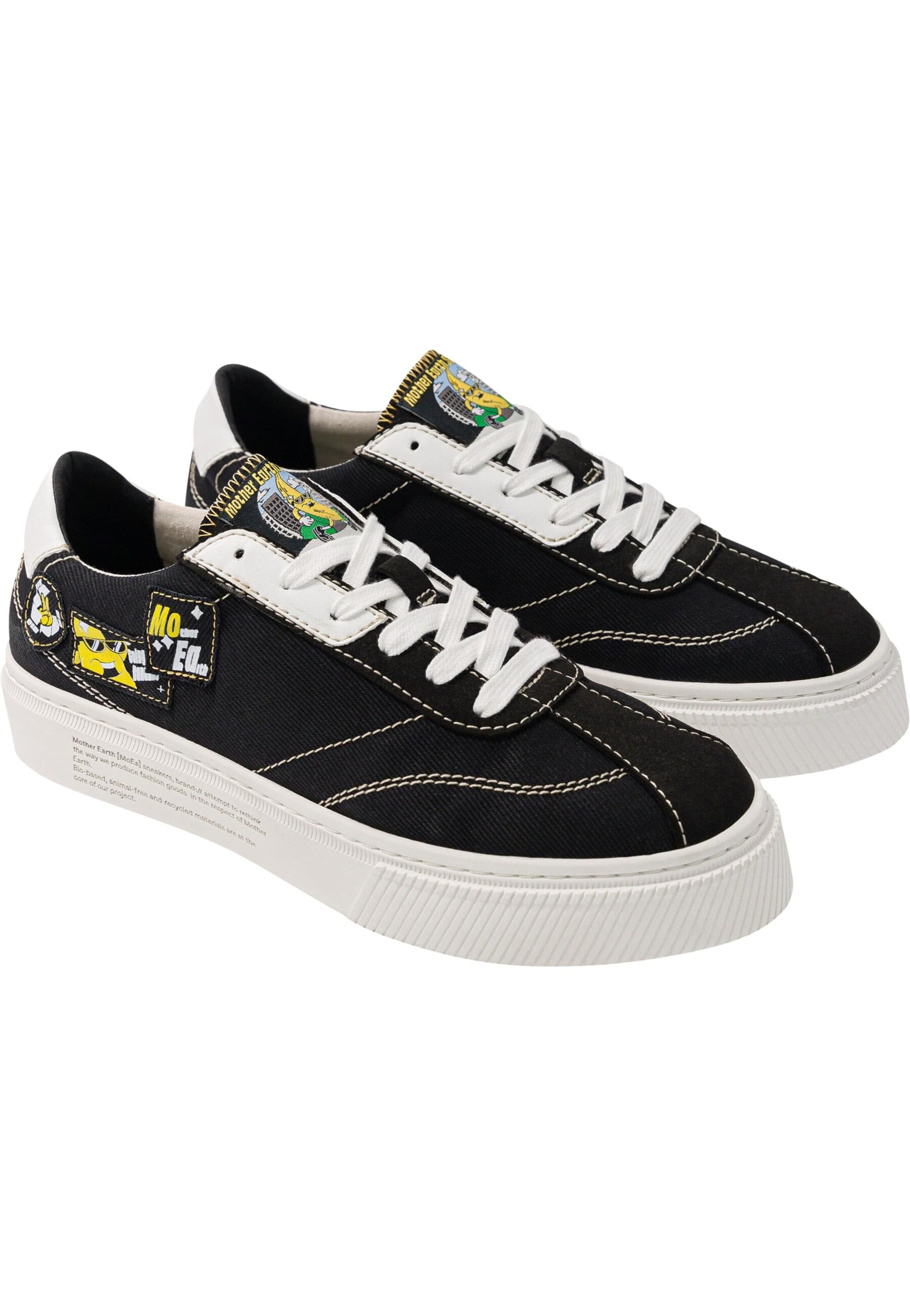 Sneaker bassa 'Gen4 - Banana' di MoEa in nero
