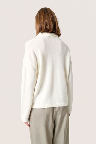 SOAKED IN LUXURY Strickjacke 'SLHedaya' in Beige