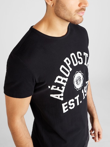 Tricou de la AÉROPOSTALE pe negru