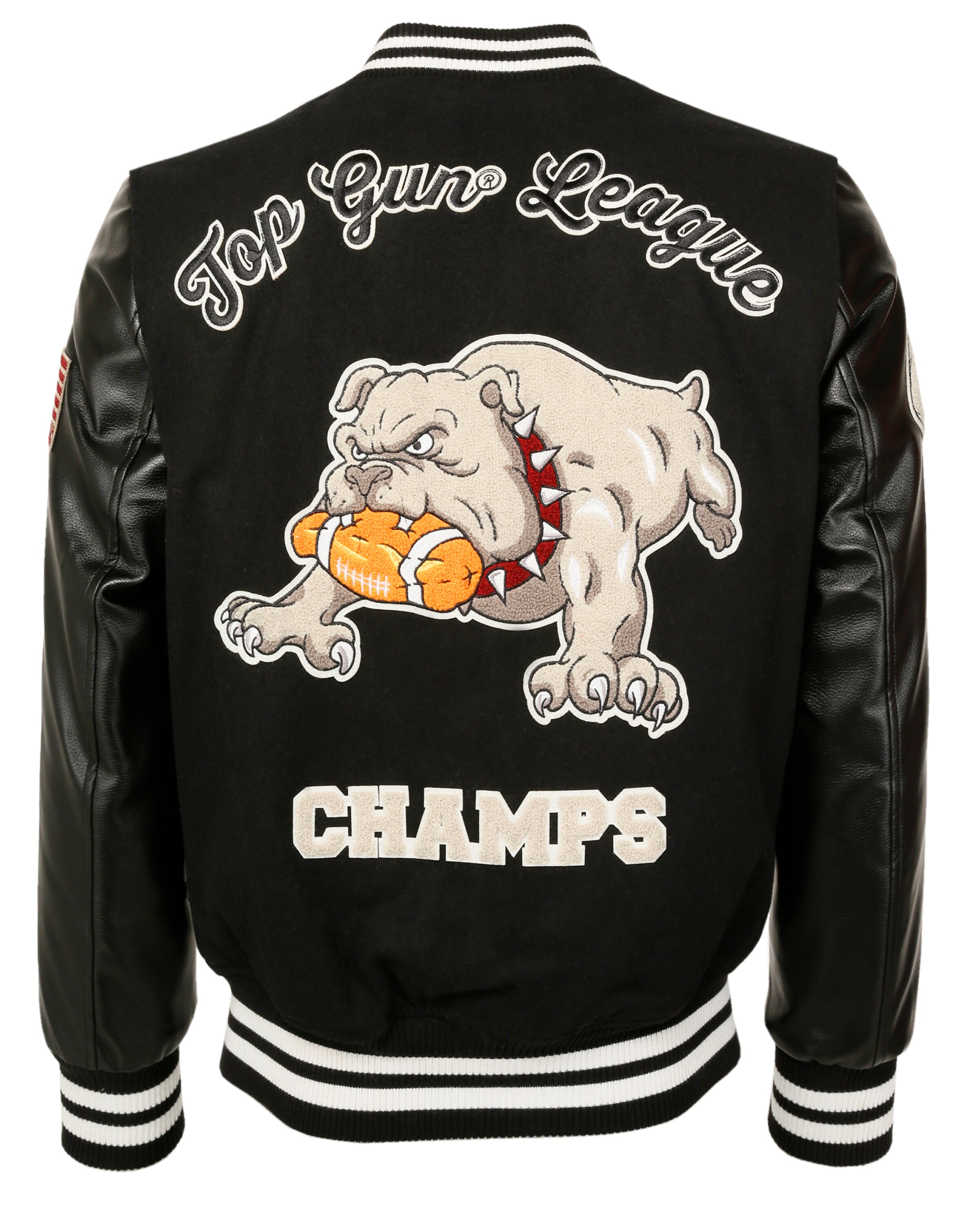 TOP GUN Tussenjas in Zwart