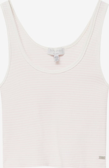 Pull&Bear Top | svetlo roza / bela barva, Prikaz izdelka